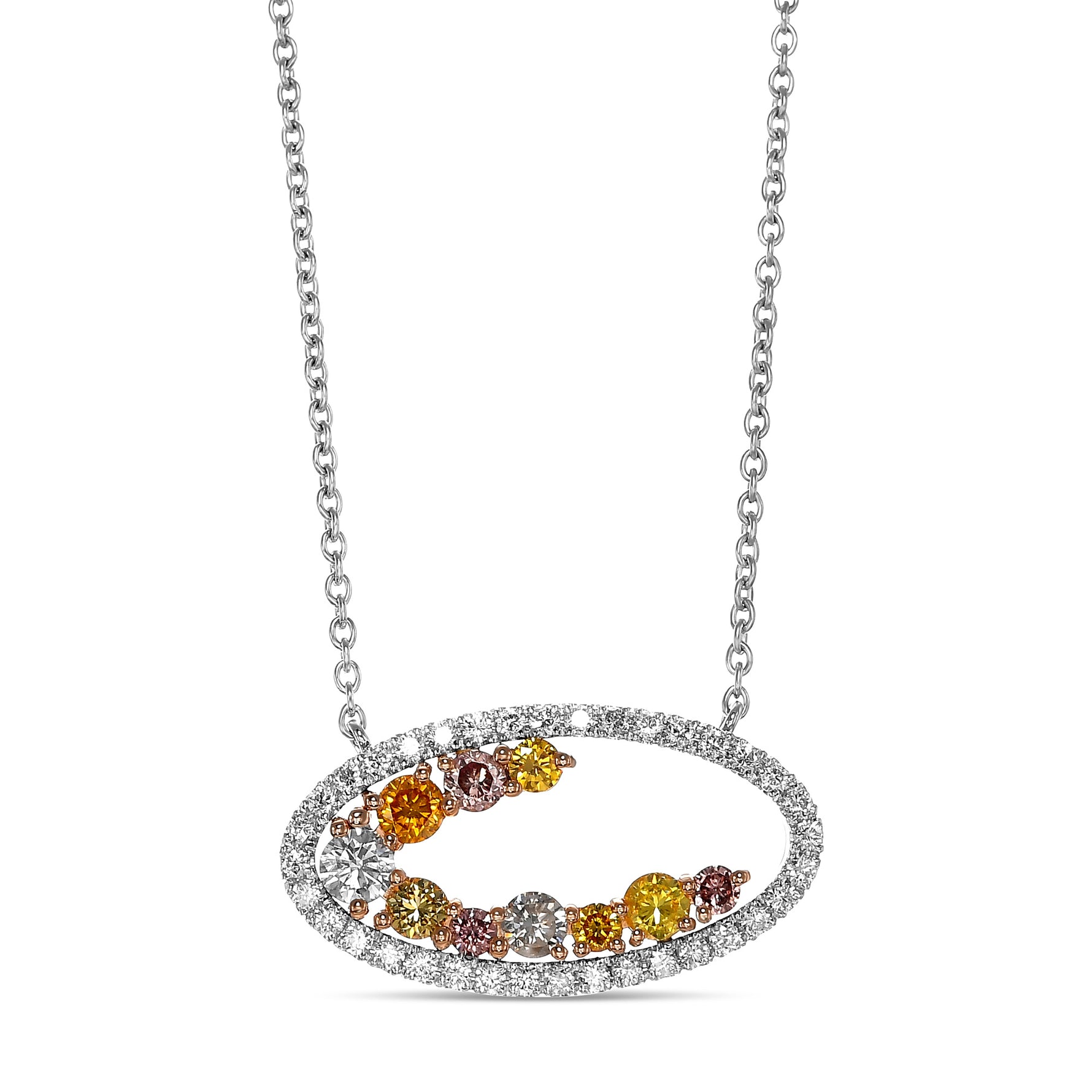 Leibish Inspire Diamond Pendant