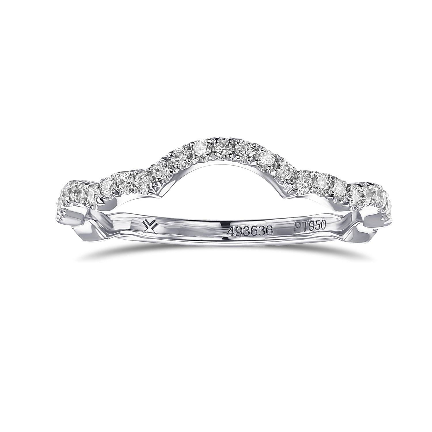 Pear Ruby Regal Halo Engagement and Wedding Ring Set