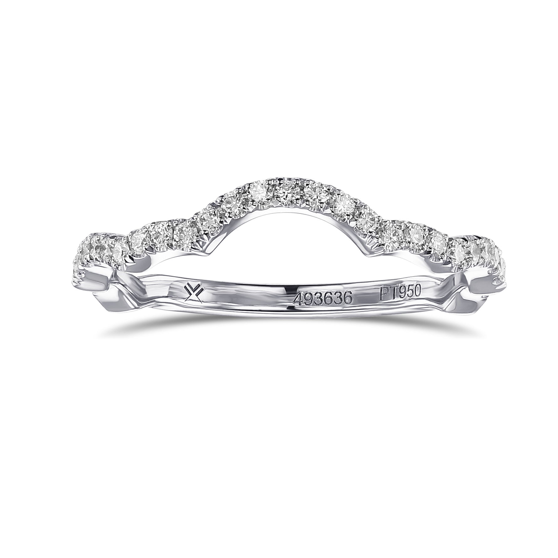 Pear Ruby Regal Halo Engagement and Wedding Ring Set