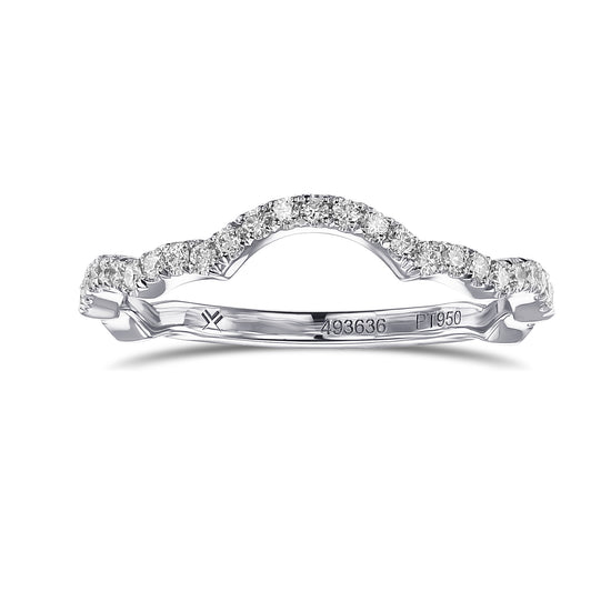 Pear Ruby Regal Halo Engagement and Wedding Ring Set