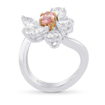  Oval Fancy Intense Pink Extraordinary Diamond Ring