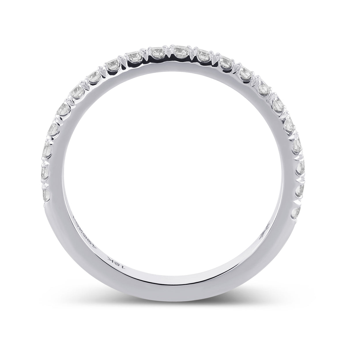 Round Brilliant Diamond Band Ring
