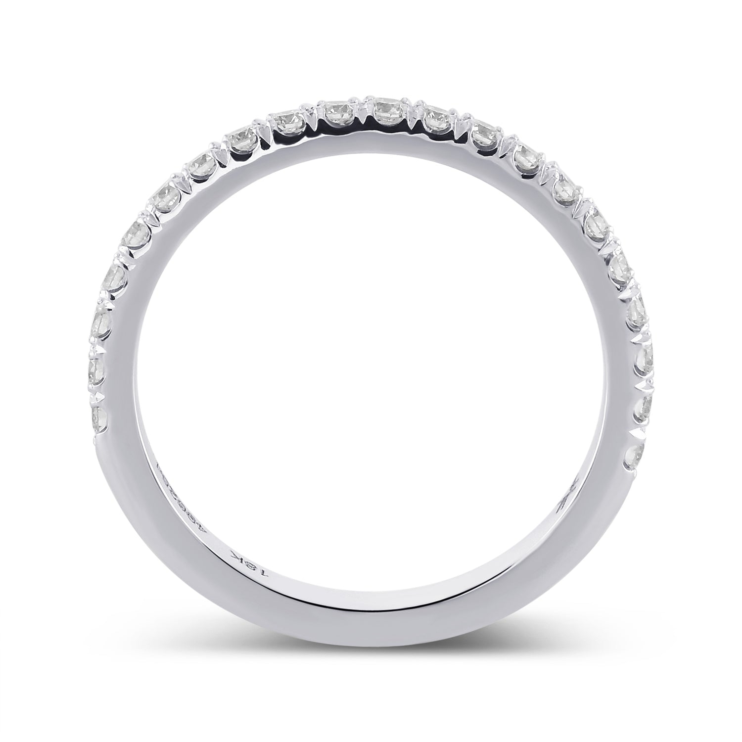 Round Brilliant Diamond Band Ring