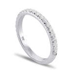 Round Brilliant Diamond Band Ring
