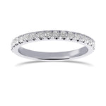 Round Brilliant Diamond Band Ring
