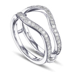 Diamond Jacket Wedding Ring