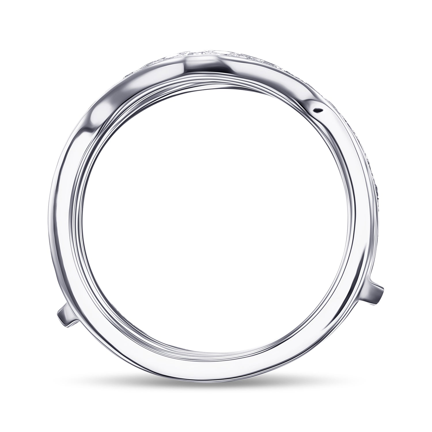 Diamond Jacket Wedding Ring