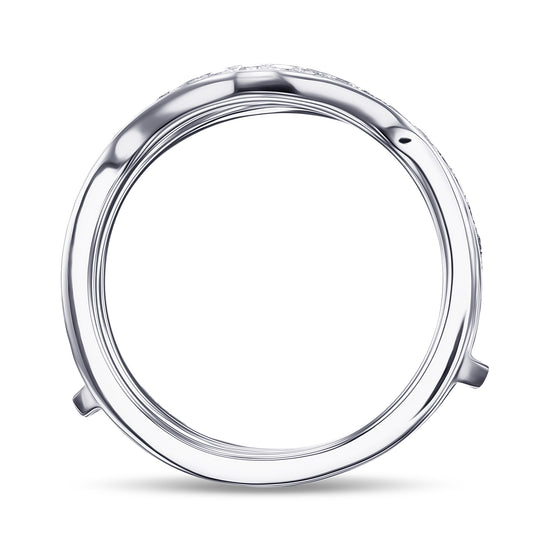 Diamond Jacket Wedding Ring