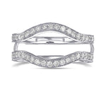 Diamond Jacket Wedding Ring