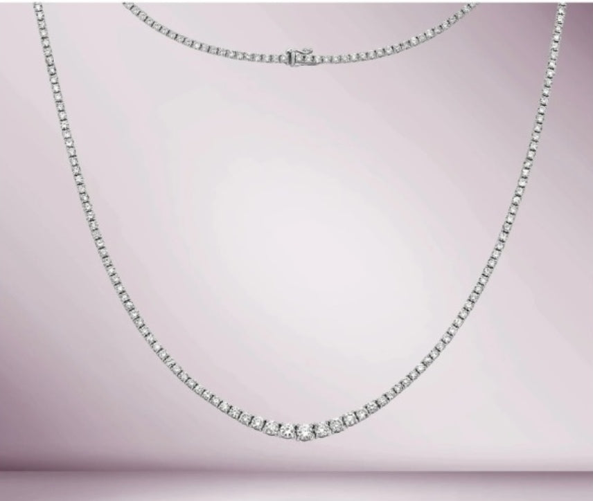 Round Brillant Necklace