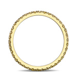 Fancy Light Yellow Diamond Full Eternity Wedding Band