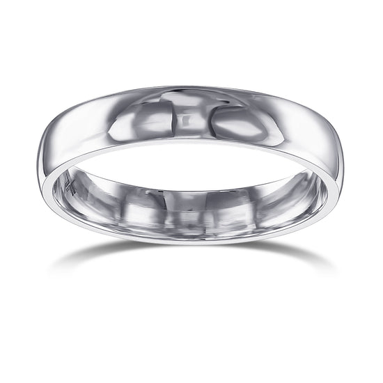 Comfort Fit Domed Wedding Band