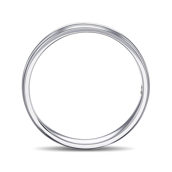 Comfort Fit Domed Wedding Band