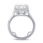 D Flawless Round Brilliant Solitaire Diamond Ring