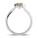 Round Chameleon Solitaire Diamond Ring