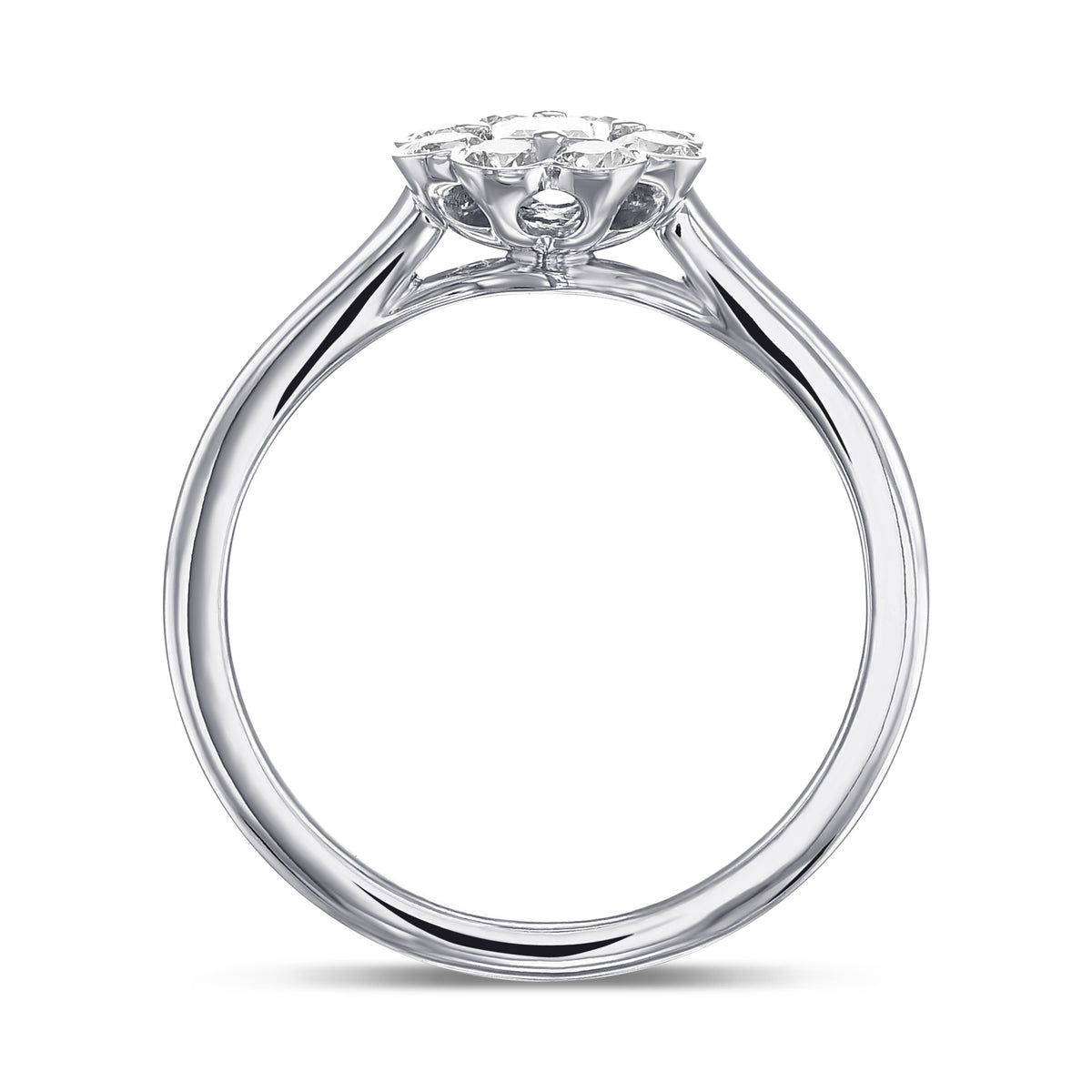 Fancy Light Blue Emerald Halo Diamond Ring 