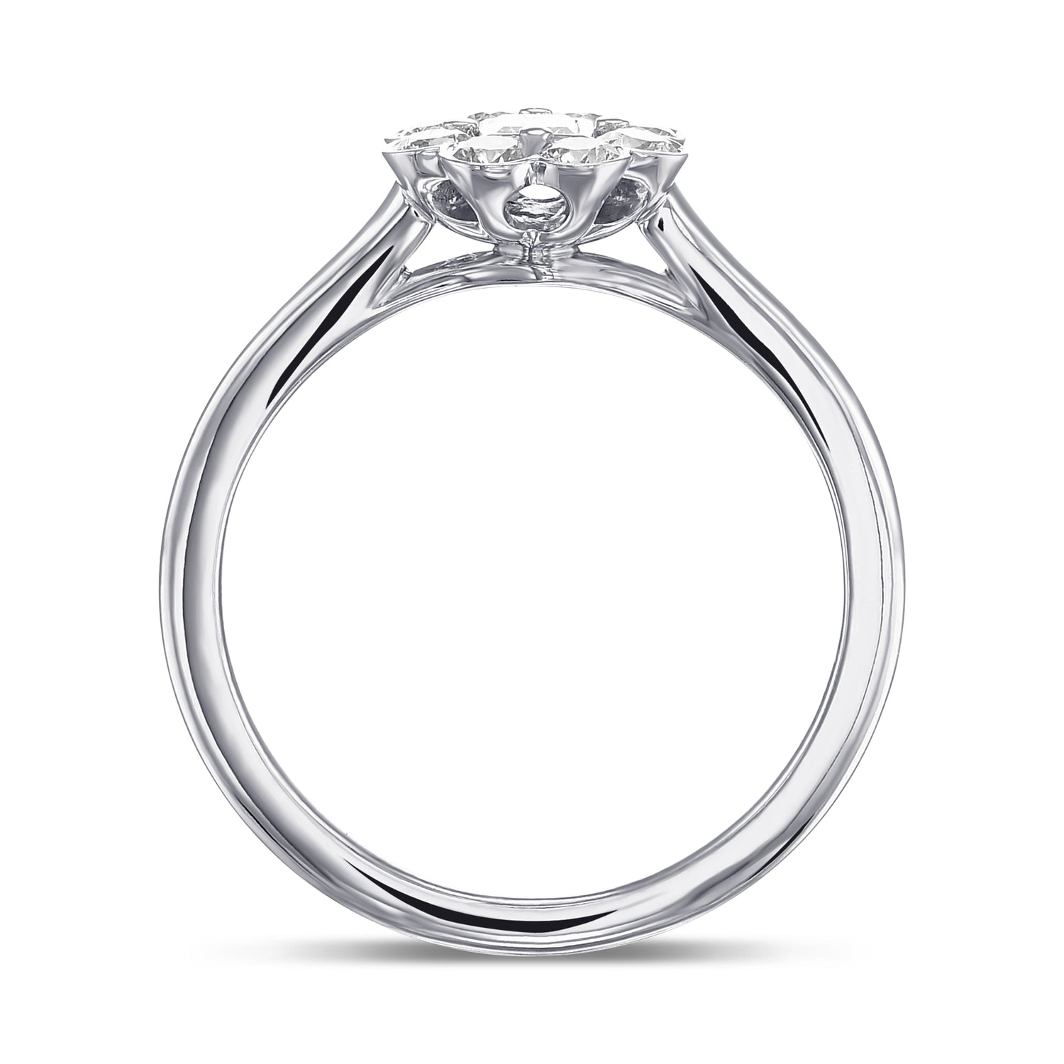 Fancy Light Blue Emerald Halo Diamond Ring 