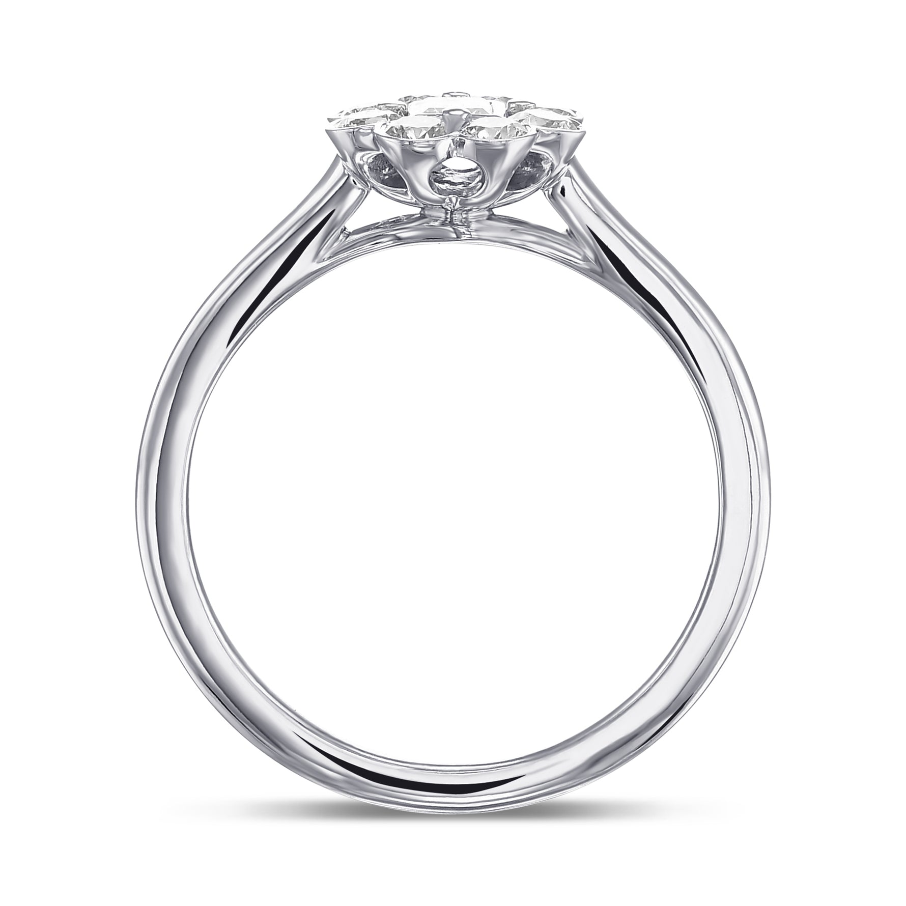 Fancy Light Blue Emerald Halo Diamond Ring 