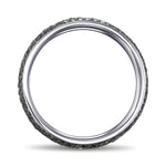 Black Diamond Full Eternity Gents Wedding Ring