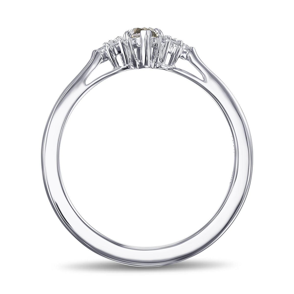 Chameleon Marquise Side Stone Diamond Ring