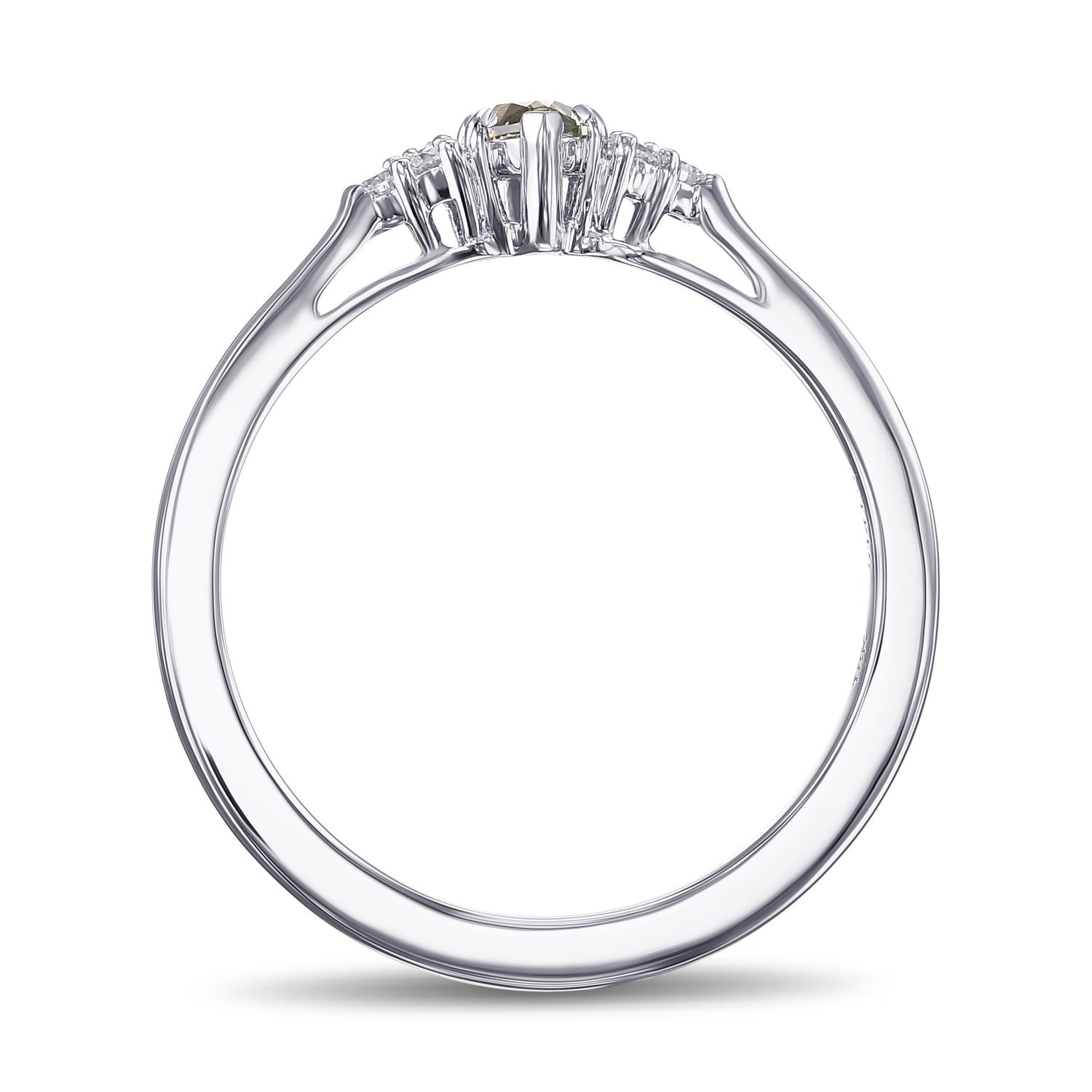 Chameleon Marquise Side Stone Diamond Ring