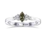 Chameleon Marquise Side Stone Diamond Ring