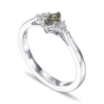Chameleon Marquise Side Stone Diamond Ring