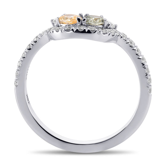 Oval 2-stone Diamond Ring