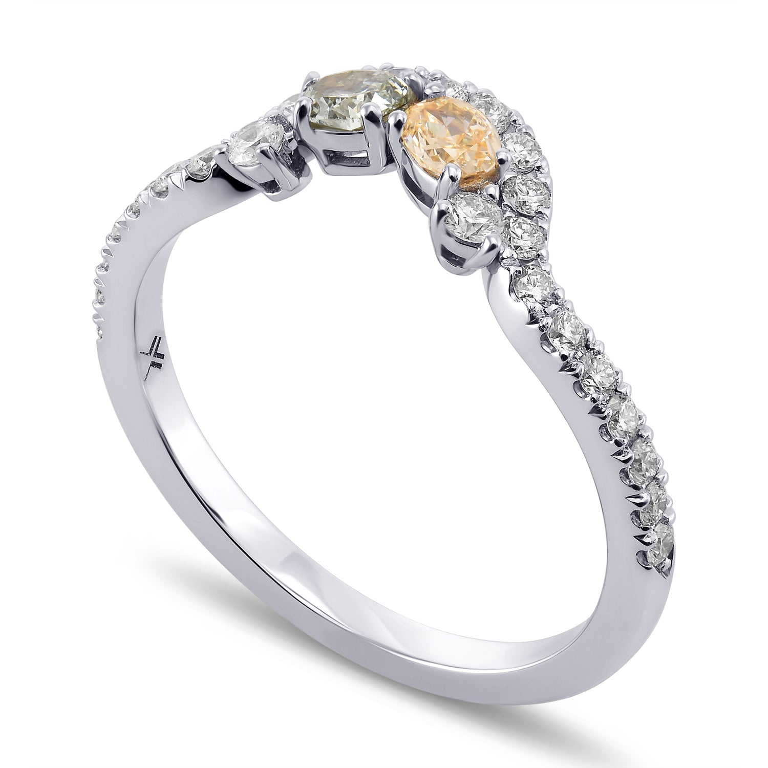 Oval 2-stone Diamond Ring