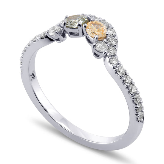 Oval 2-stone Diamond Ring