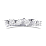 Colorless Mix shape Diamond Band Ring