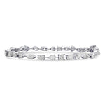  Colorless Mix shape Diamond Bracelet
