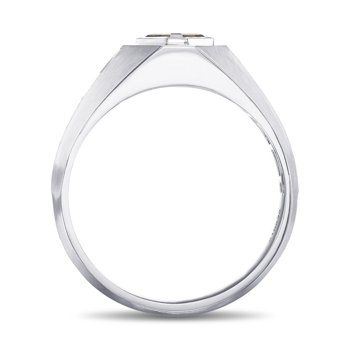 Chameleon Asscher Men's Diamond Ring