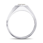 Chameleon Asscher Men's Diamond Ring