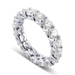 Round Diamond Full Eternity Band
