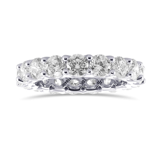 Round Diamond Full Eternity Band