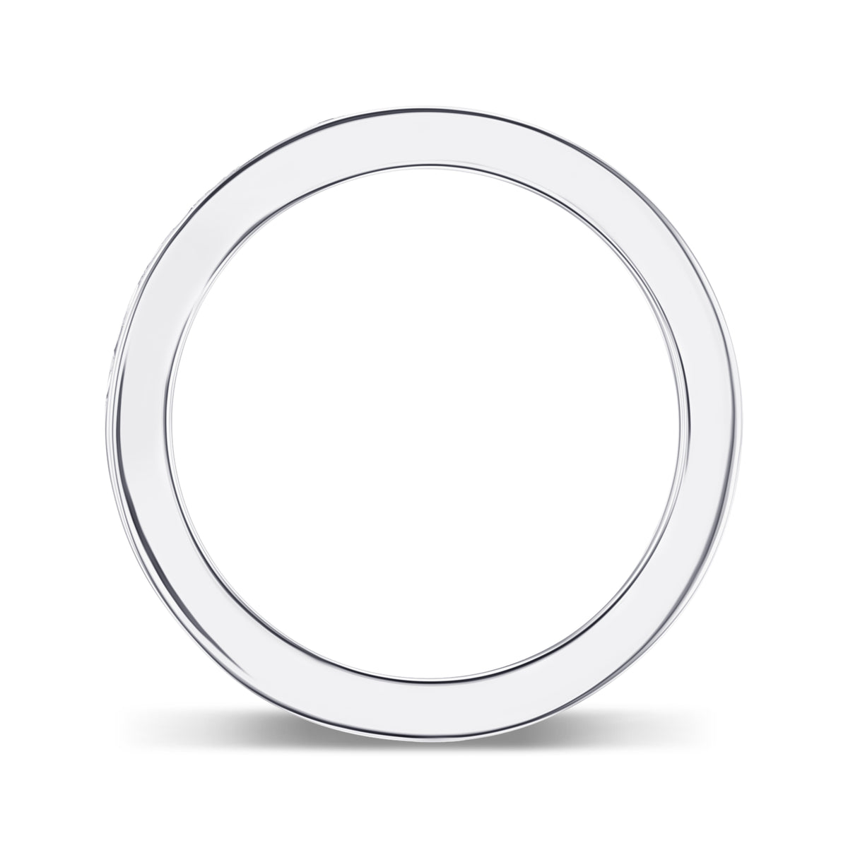 Multicolored Diamond Stackable Band Ring