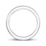 Multicolored Diamond Stackable Band Ring