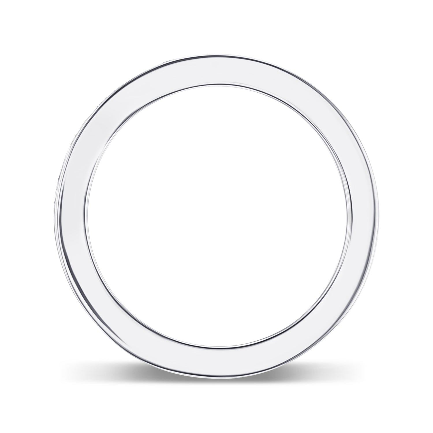 Multicolored Diamond Stackable Band Ring