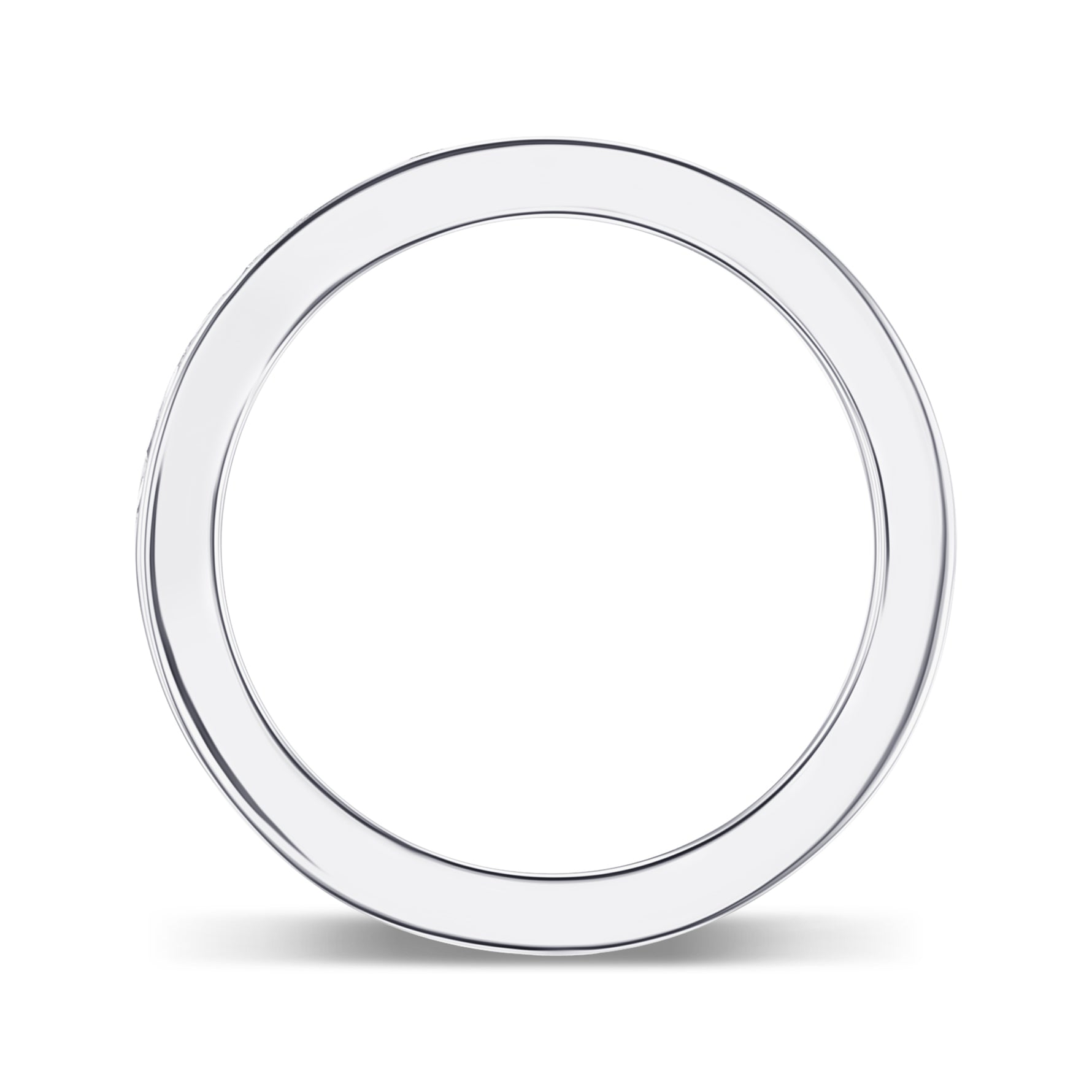 Multicolored Diamond Stackable Band Ring