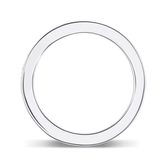 Multicolored Diamond Stackable Band Ring