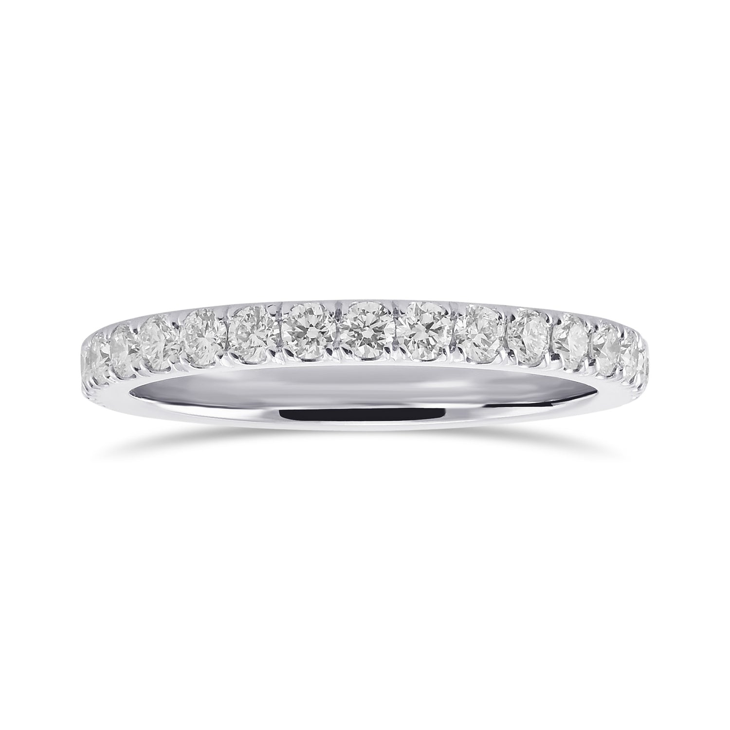 Open Pave Diamond Full Eternity Ring