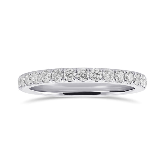 Open Pave Diamond Full Eternity Ring