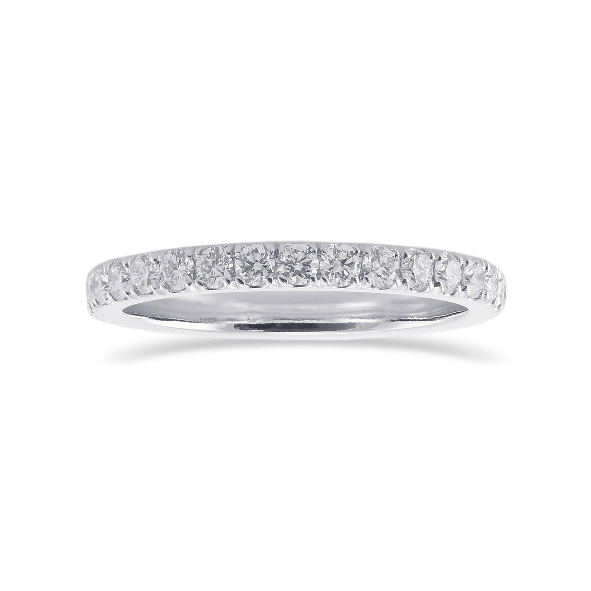 Open Pave Diamond Full Eternity Ring
