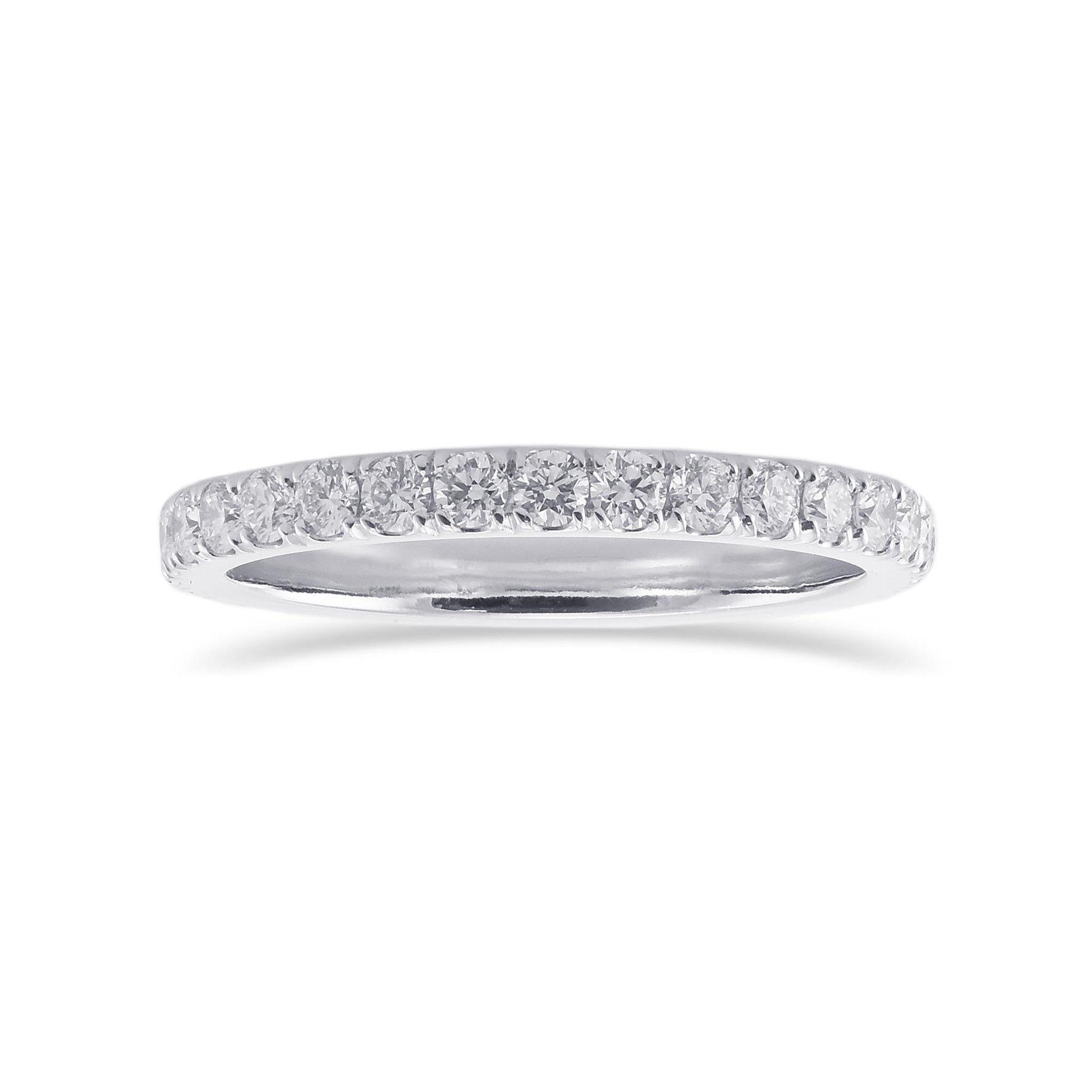 Open Pave Diamond Full Eternity Ring