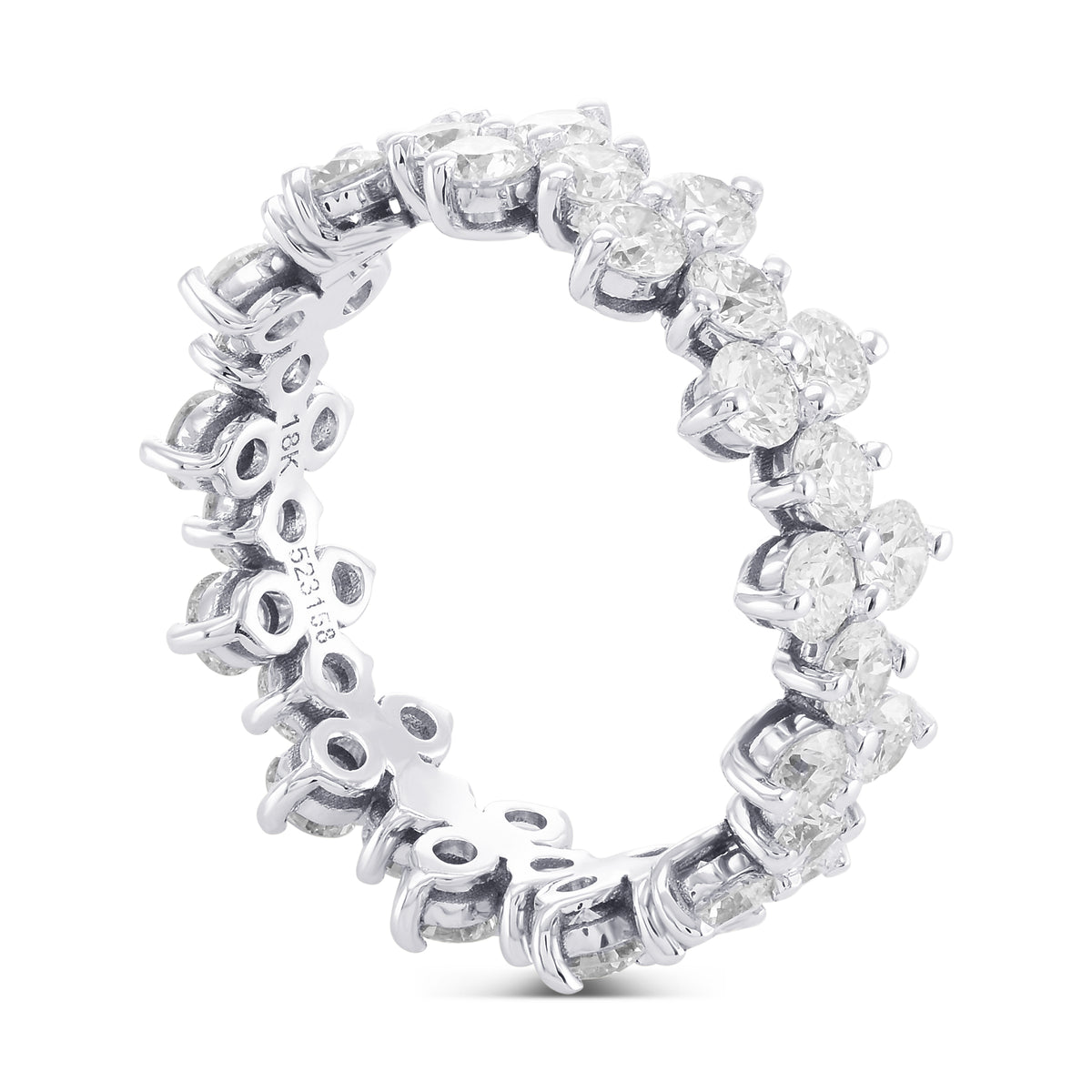 Round Brilliant Diamond Full Eternity Ring