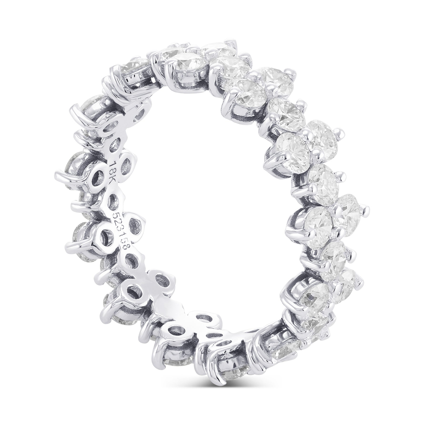 Round Brilliant Diamond Full Eternity Ring