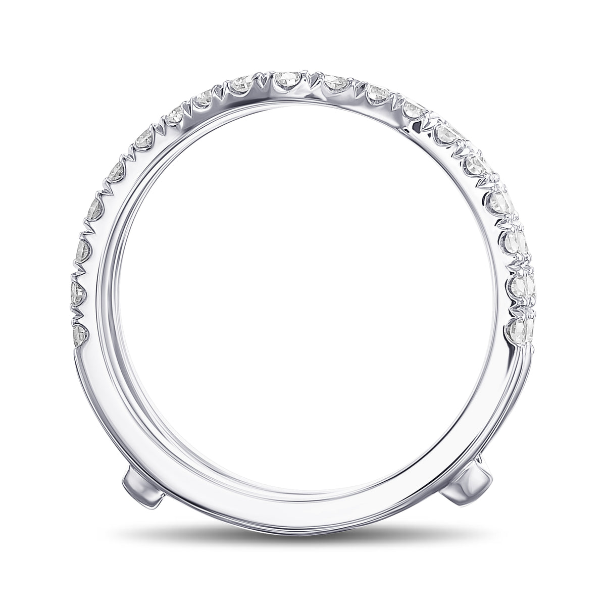 Round Brilliant Diamond (Jacket) Ring 