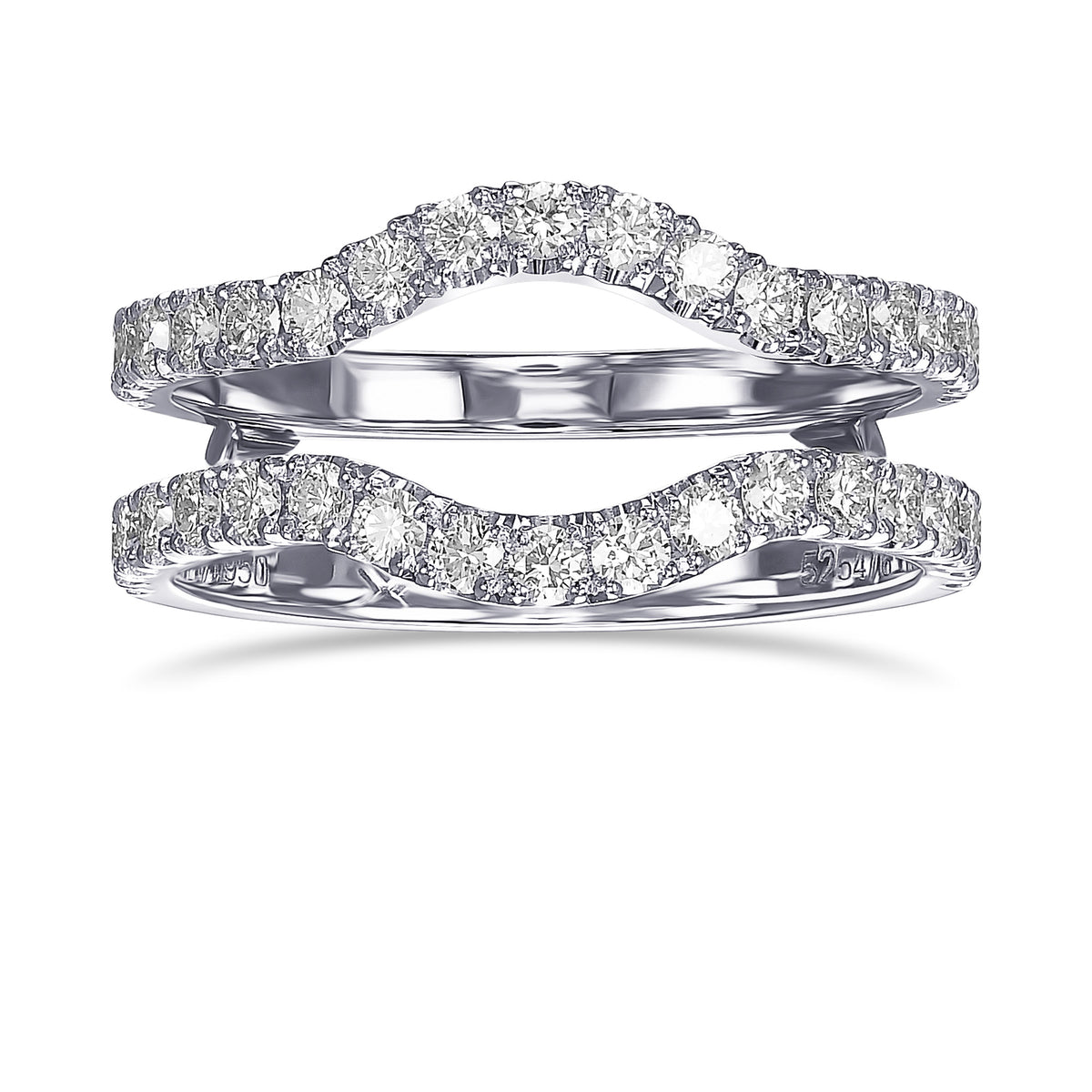 Round Brilliant Diamond (Jacket) Ring 