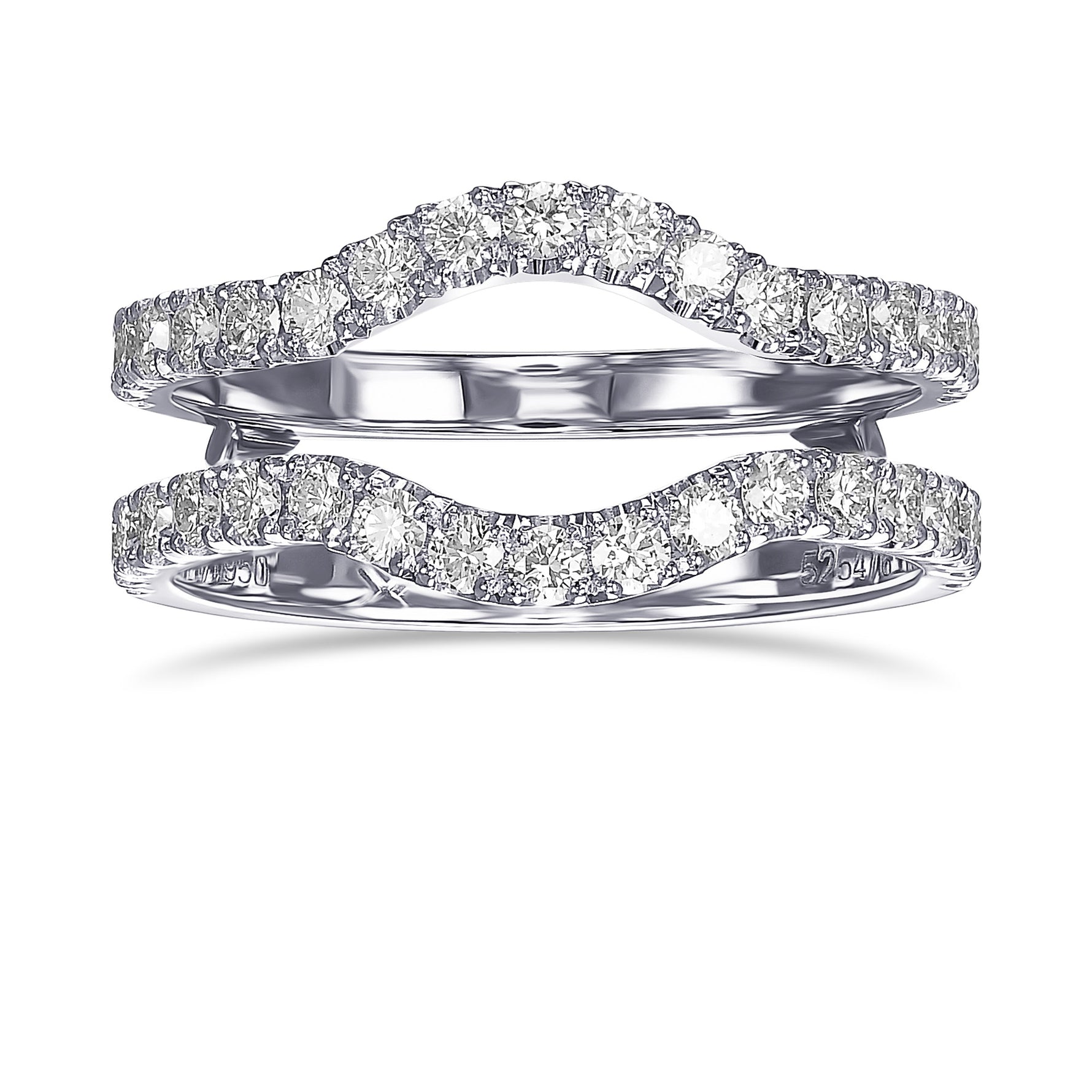 Round Brilliant Diamond (Jacket) Ring 